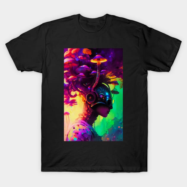 Abstract Another World Alien T-Shirt by Voodoo Production